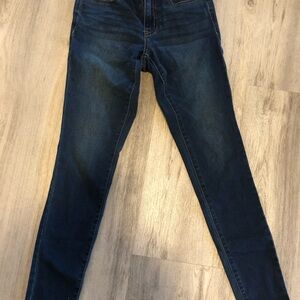 Aeropostale Women's Deep Indigo Skinny Jeans